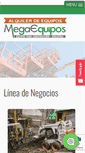Mobile Screenshot of megaequipos.com.co